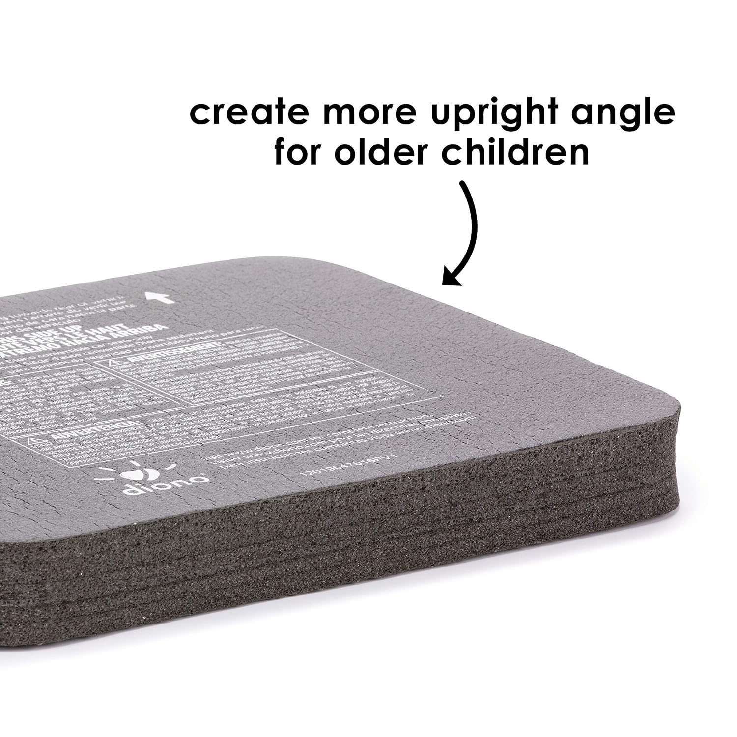 Diono Angle Adjuster creating a more upright angle for older children