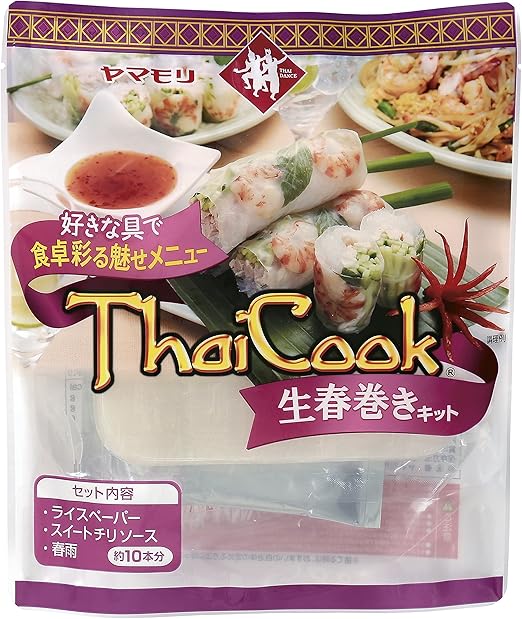 Amazon ヤマモリ 生春巻きキット 150g ヤマモリ ごはん 料理の素 通販