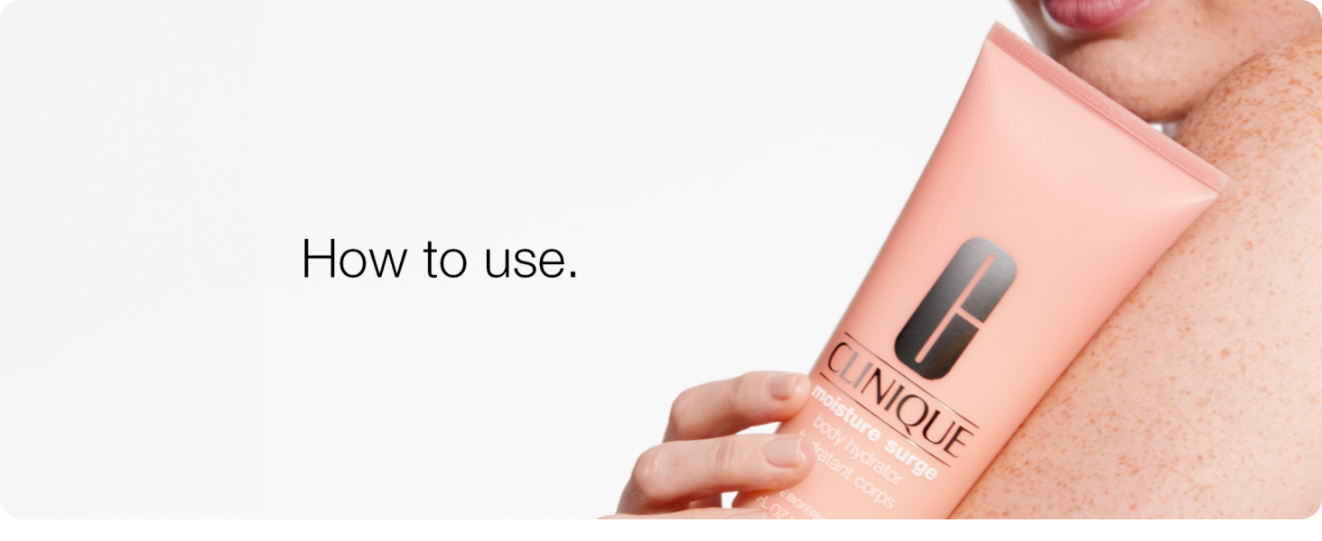 Clinique Moisture Surge Body Hydrator Lotion with Aloe Bioferment, Hyaluronic Acid + Glycerin | Hydrating, Moisturizing + Lightweight, 6.7 Fl Oz