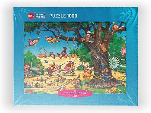 Miniatura 8 de MyPuzzle Playground - Jean-Jacques Loup - Clásicos de dibujos animados - Rompecabezas premium de 1000 piezas para adultos