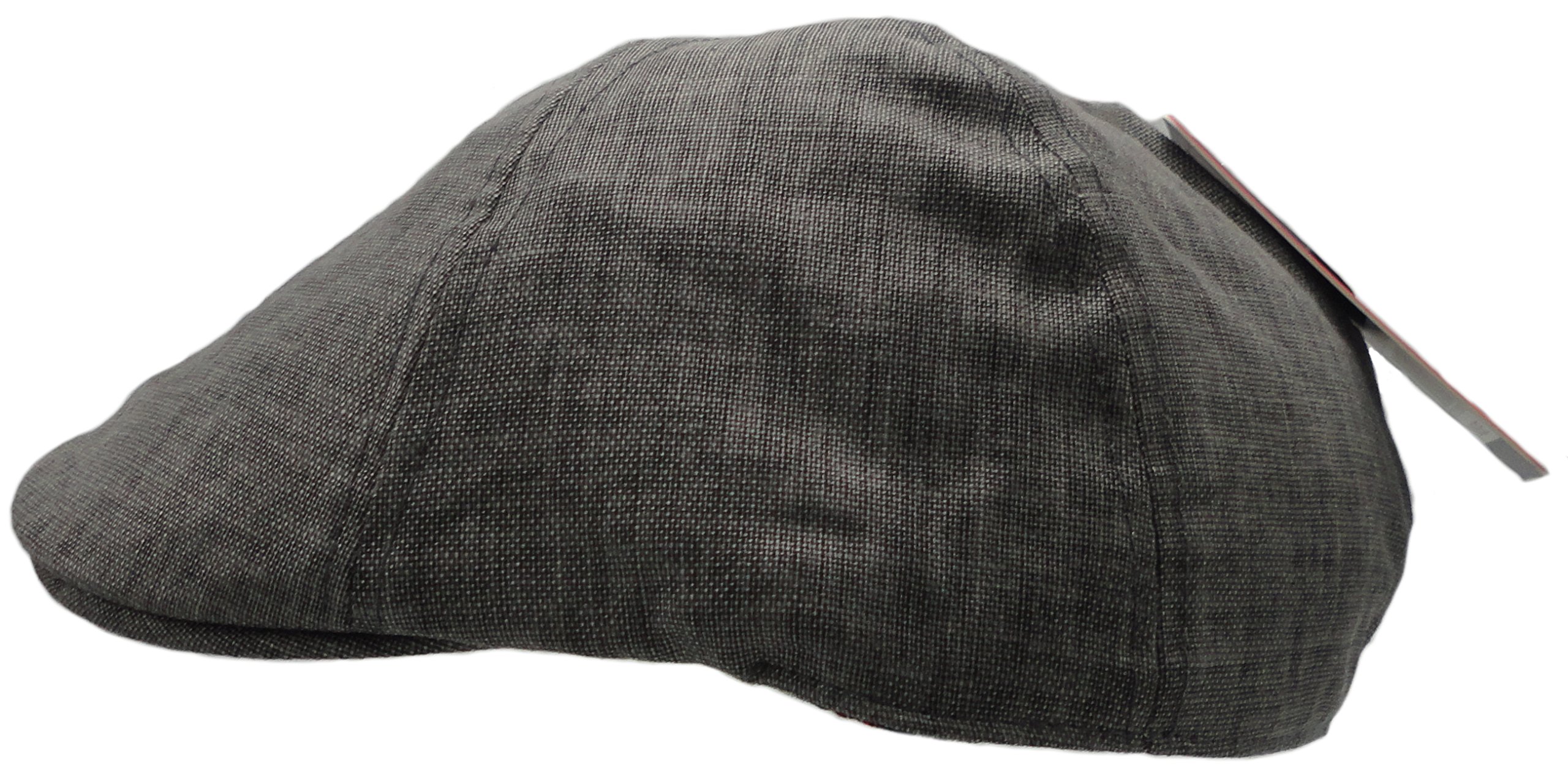 Men's Classic Linen Gatsby Newsboy Golf Ivy Hat (Gray)
