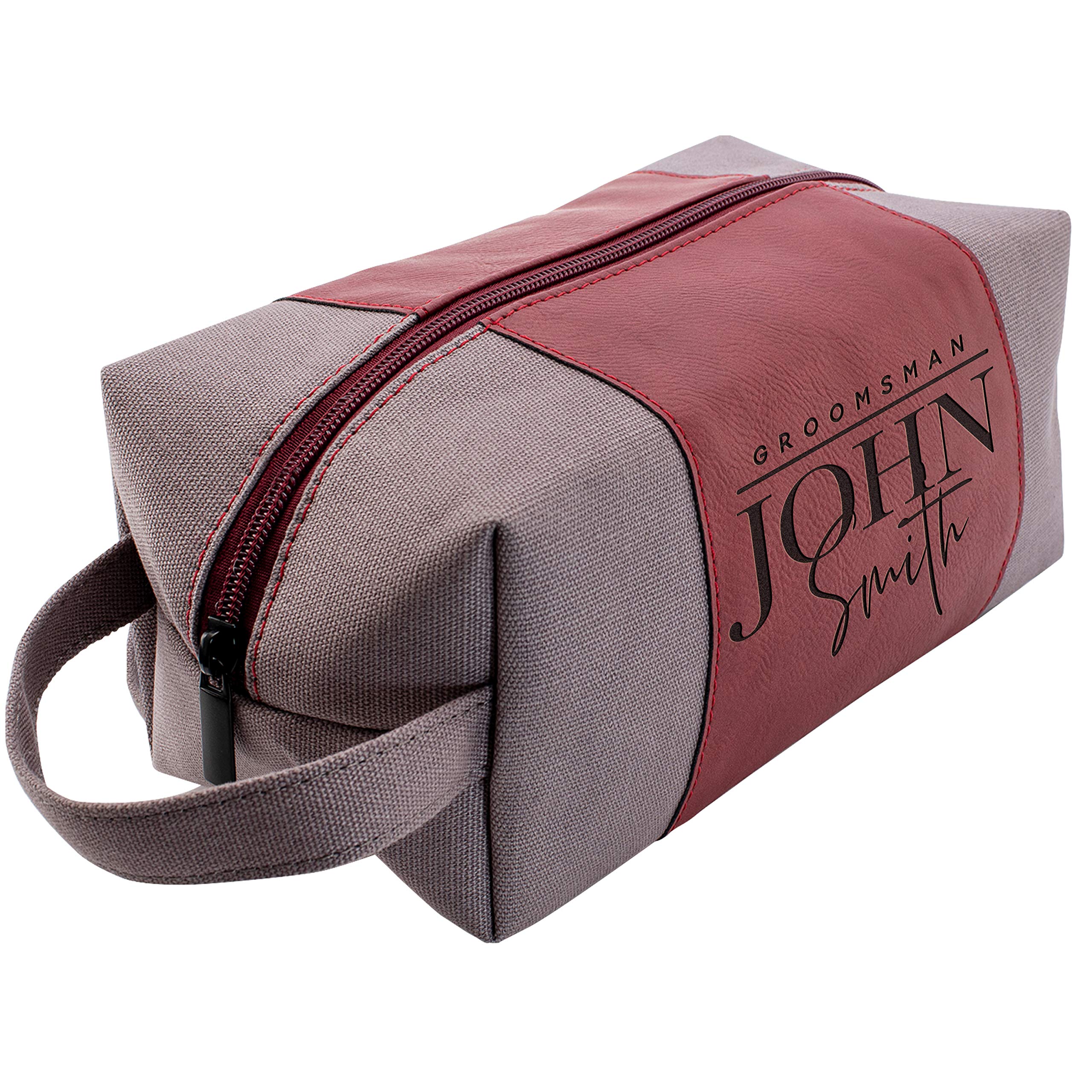 Personalized Groomsmen Gifts, Custom Men Toiletry Bags - Groomsman Gifts for Wedding