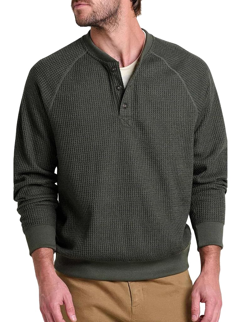 Olive Toad&Co Bitterroot Long Sleeve Henley