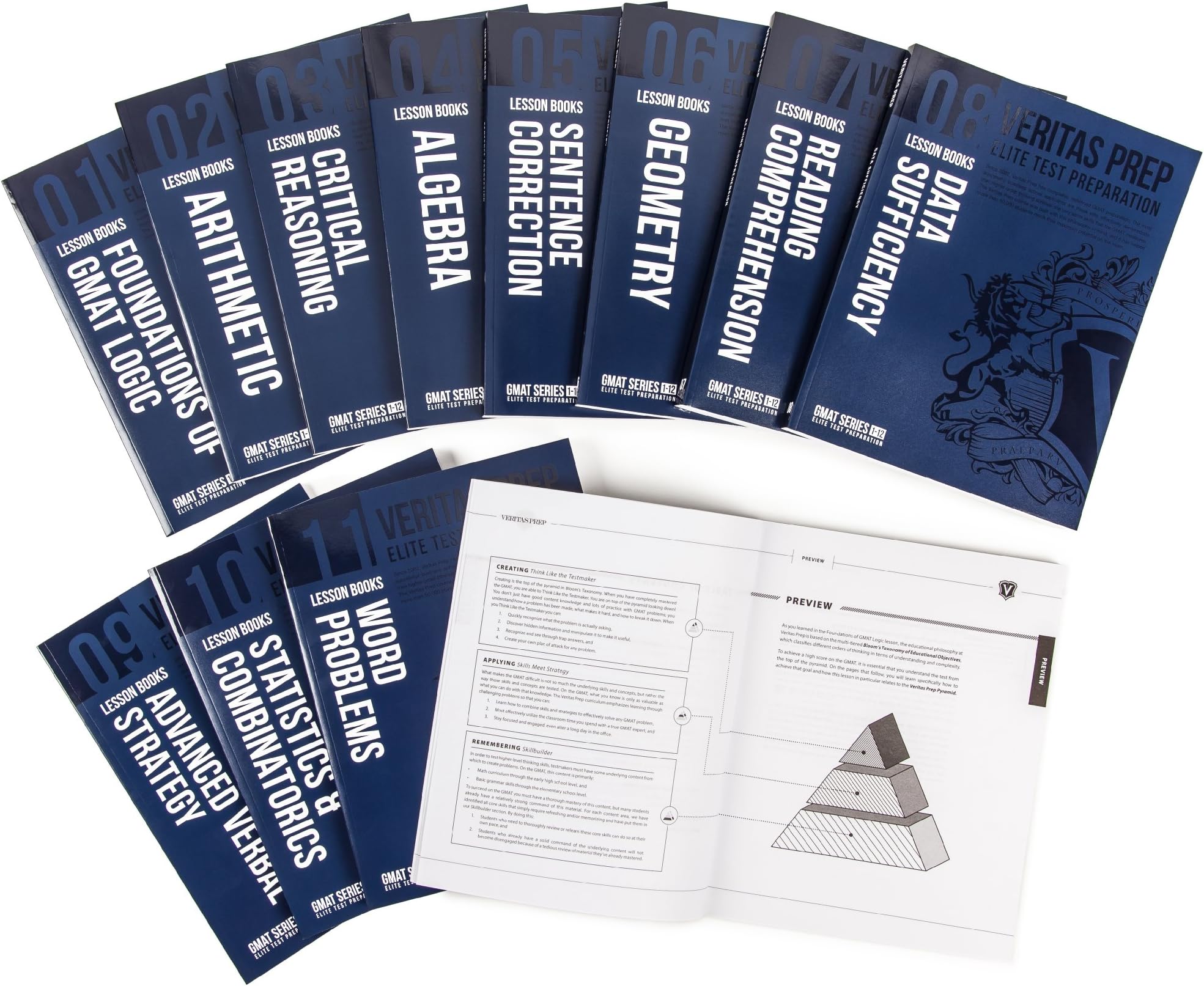 Veritas Prep Complete GMAT Course Set - 12 Books Paperback – February 1, 2013