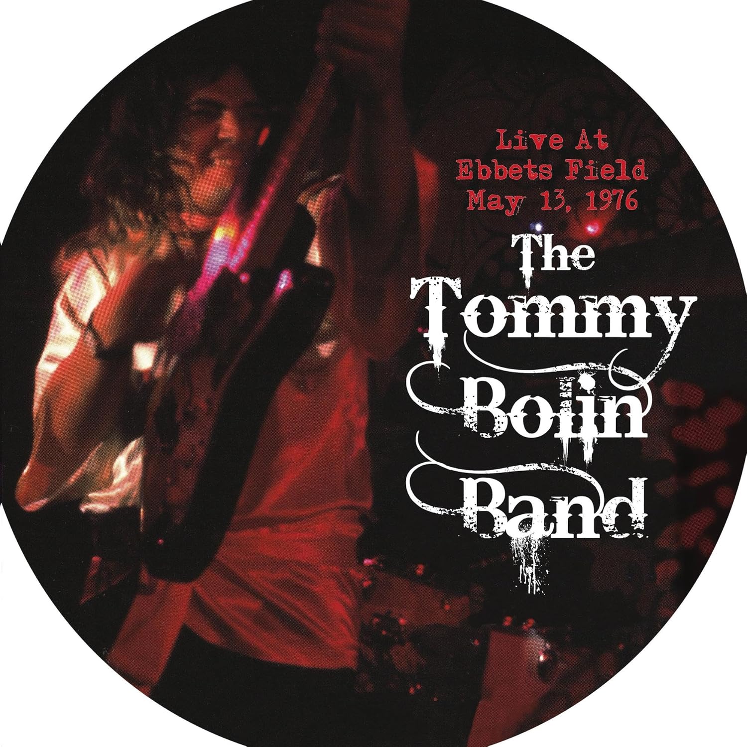 LIVE AT EBBETS FIELD 5-13-76 (PURPLE VINYL) por Tommy Bolin — capa do álbum