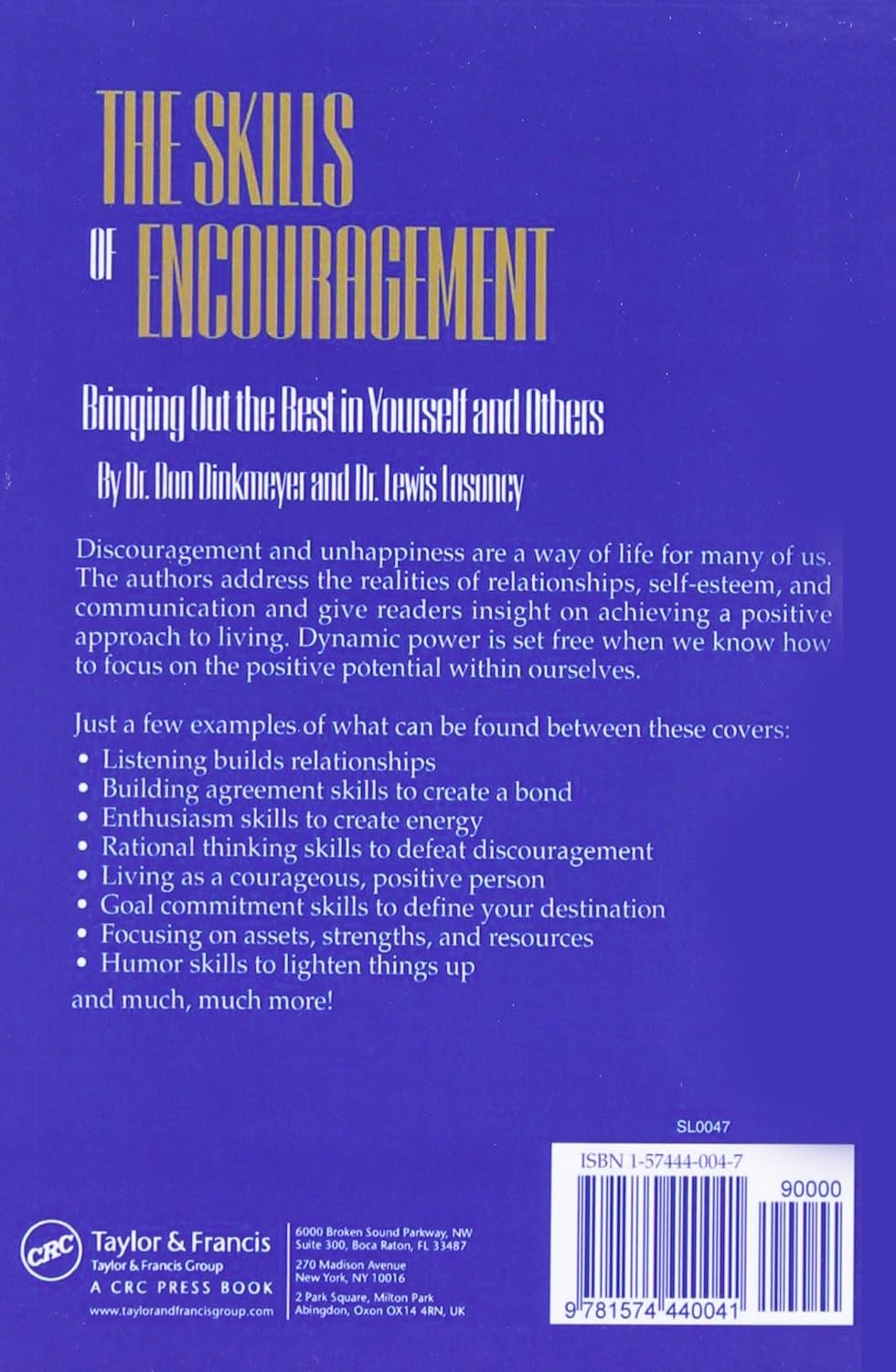 Skills of Encouragement      1st Edition