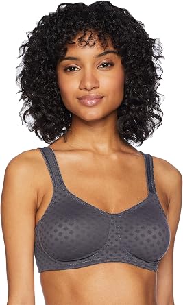 Anita Care Lisa Womens Seamless Wire-Free Mastectomy Bra, 40AA, Anthracite