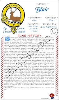 Blair Scottish Clan History