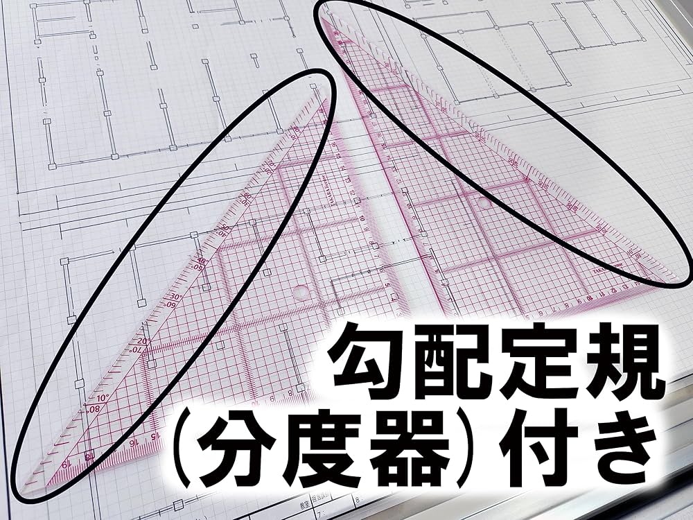 勾配定規＆三角定規＆製図機セット 勾配定規＆三角定規＆製図機セット