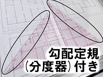 Amazon.co.jp: タカラ 方眼三角定規 レイアウト用 30cm × 2mm