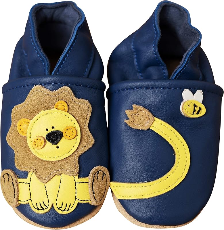 Krabbelschuhe - MARKENQUALITÄT VIELE Motive bis 4 Jahre Babyschuhe Leder Babyhausschuhe Lauflernschuhe Lederpuschen Hausschuhe