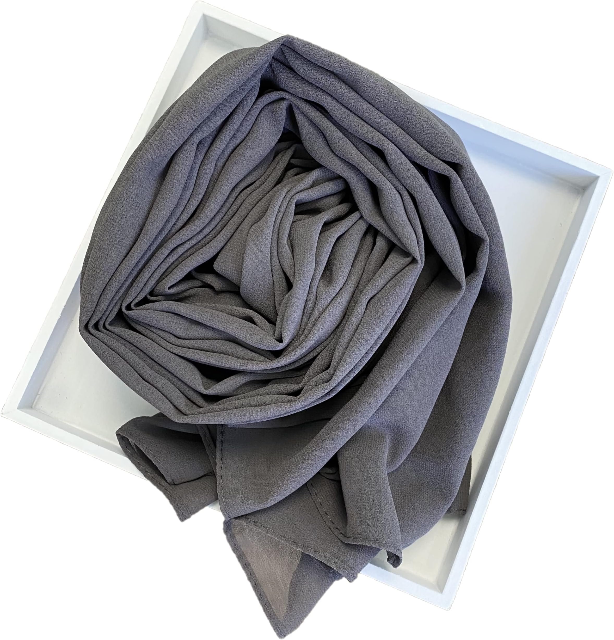 SUFIA FASHIONSWomen Scarf Plain Hijab Chiffon Sarong Shawl Wrap Georgette Gift for Head Neck For Wedding, Evening Party Special 37A
