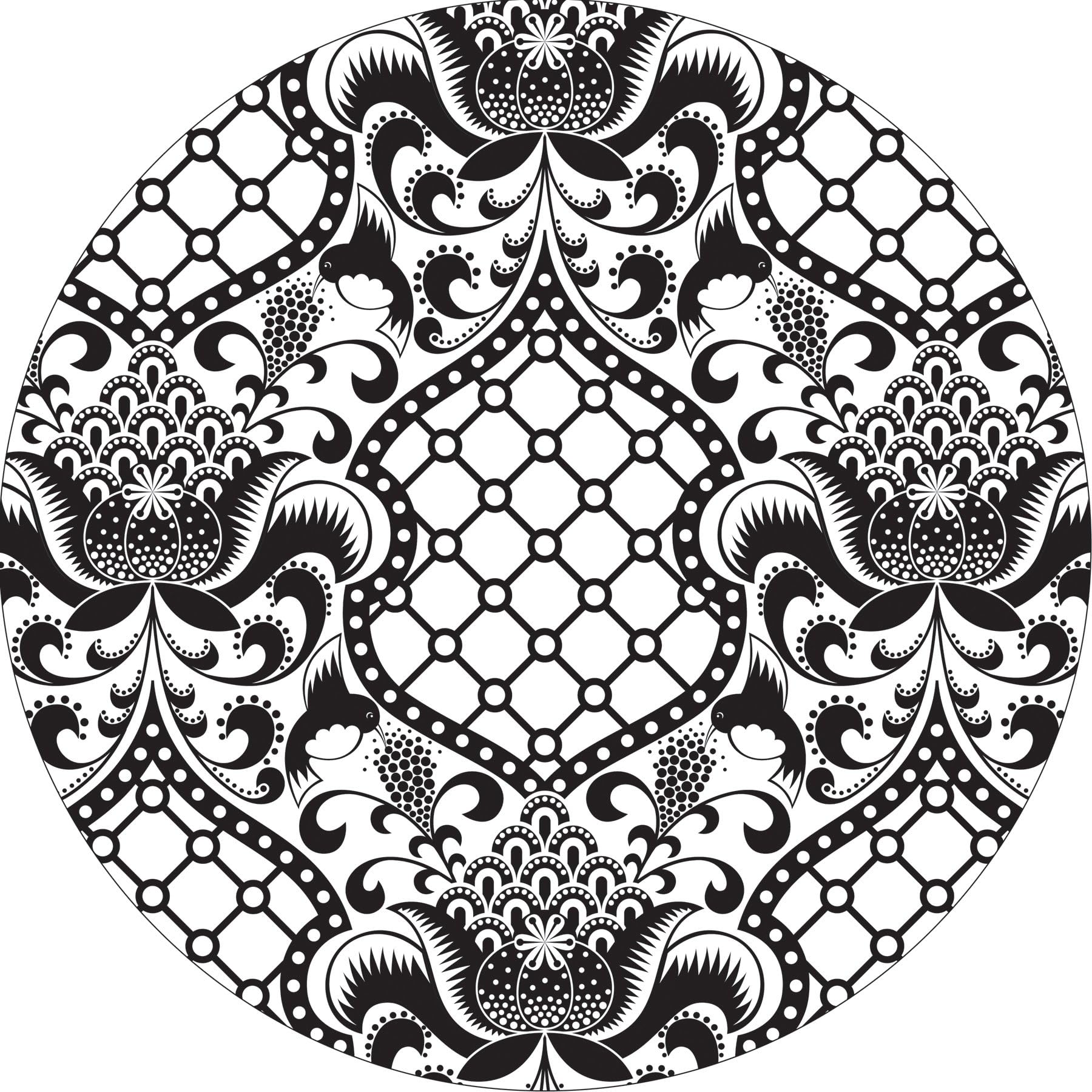 Jonathan Adler WallPops WPD0186 Nixon Dot Wall Applique