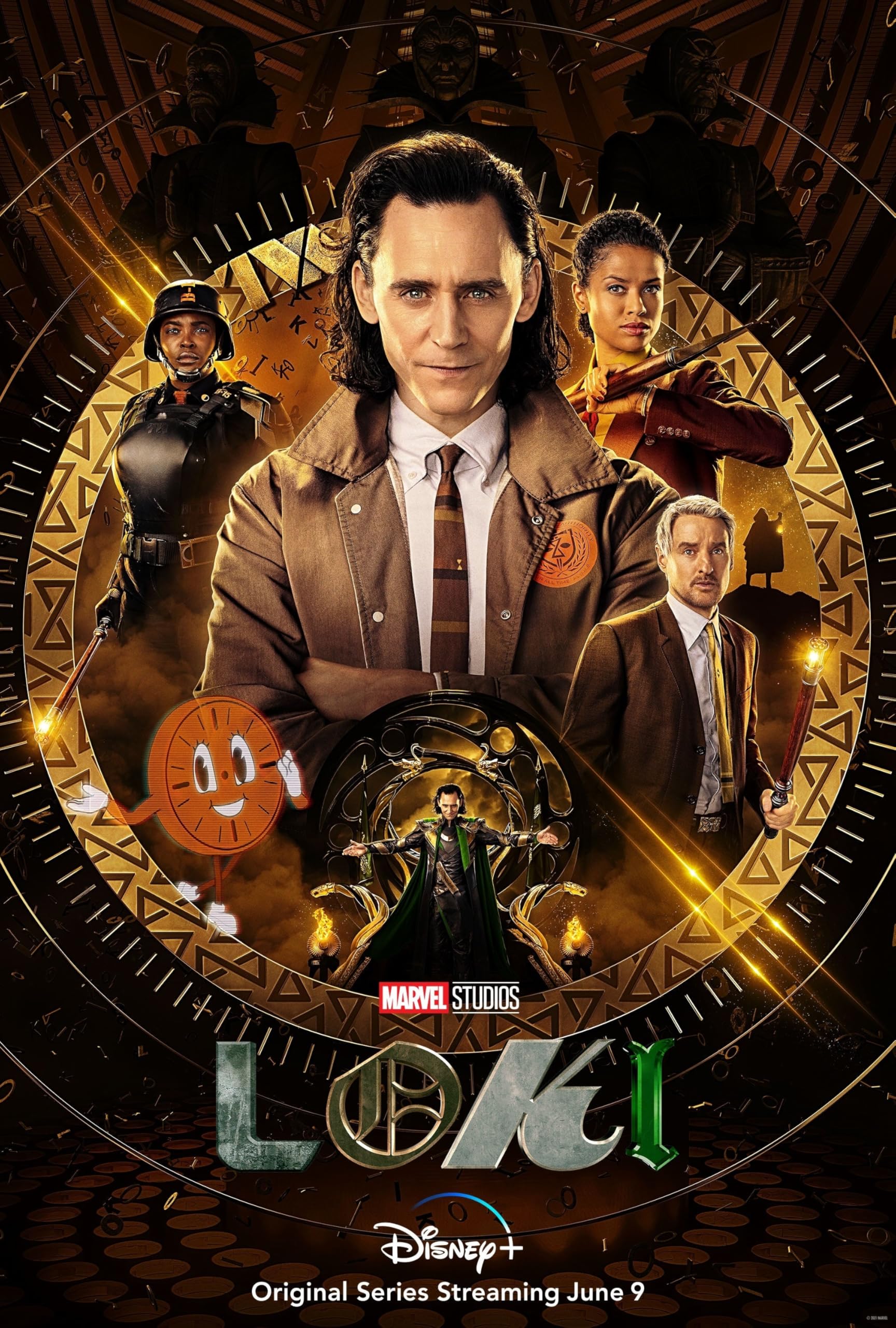 Pixie Posters Multi Colour Loki A3 Size Poster Wall Arts