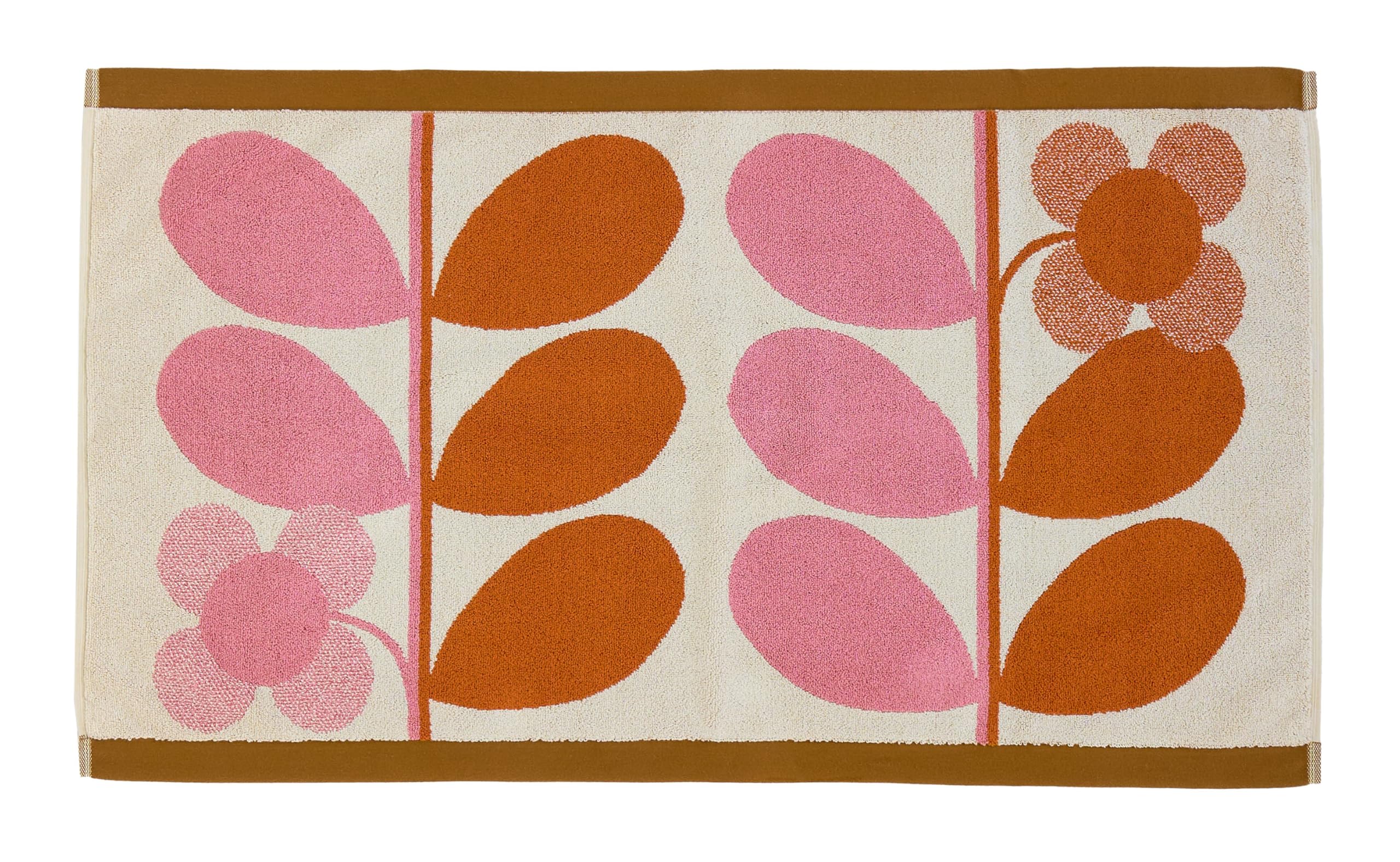 Orla Kiely Stem Bloom 100% Cotton Bath Mat