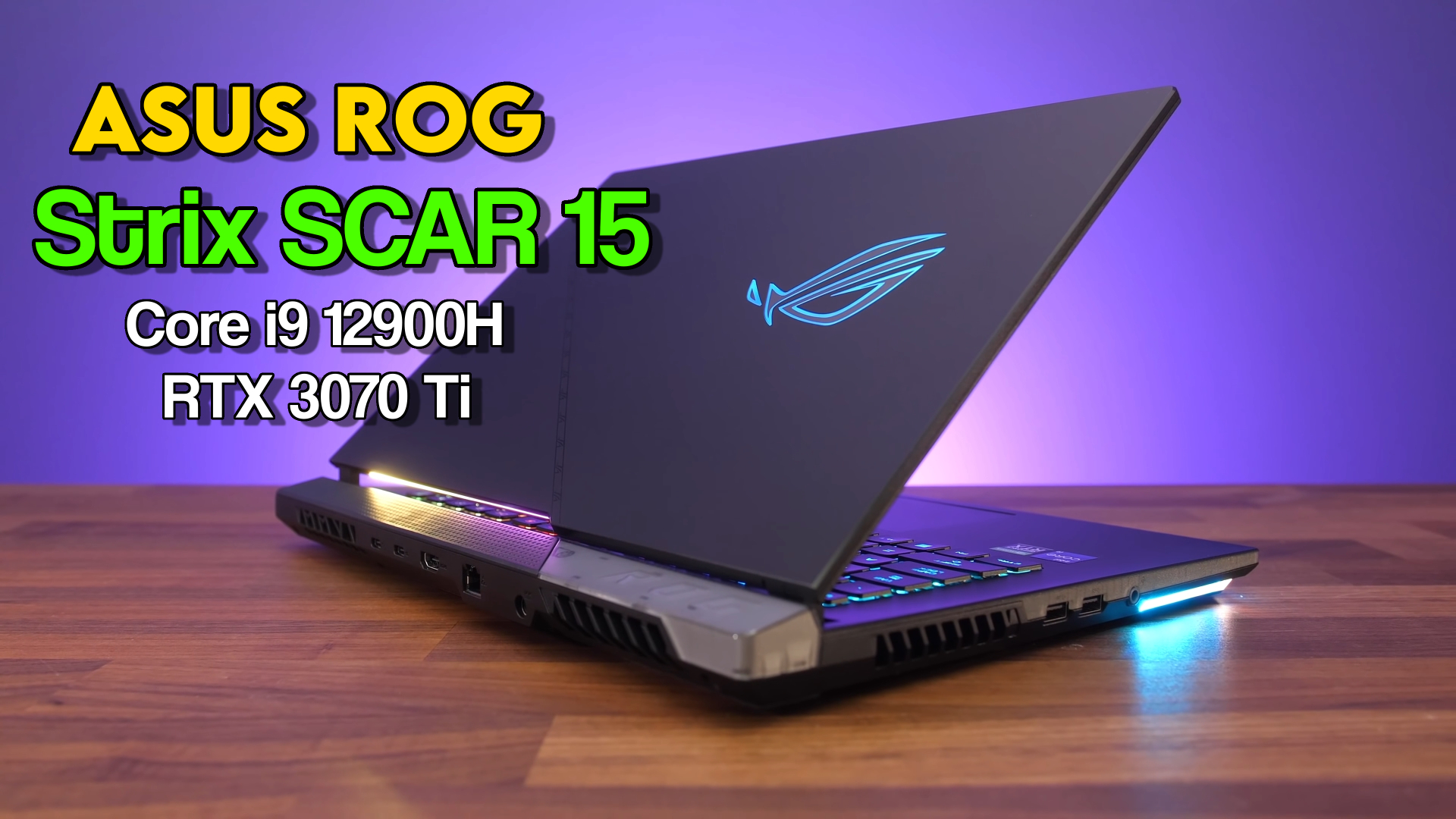 Watch ASUS ROG Strix SCAR 15 RTX 3070 Ti Review ﹙2022﹚ on Amazon