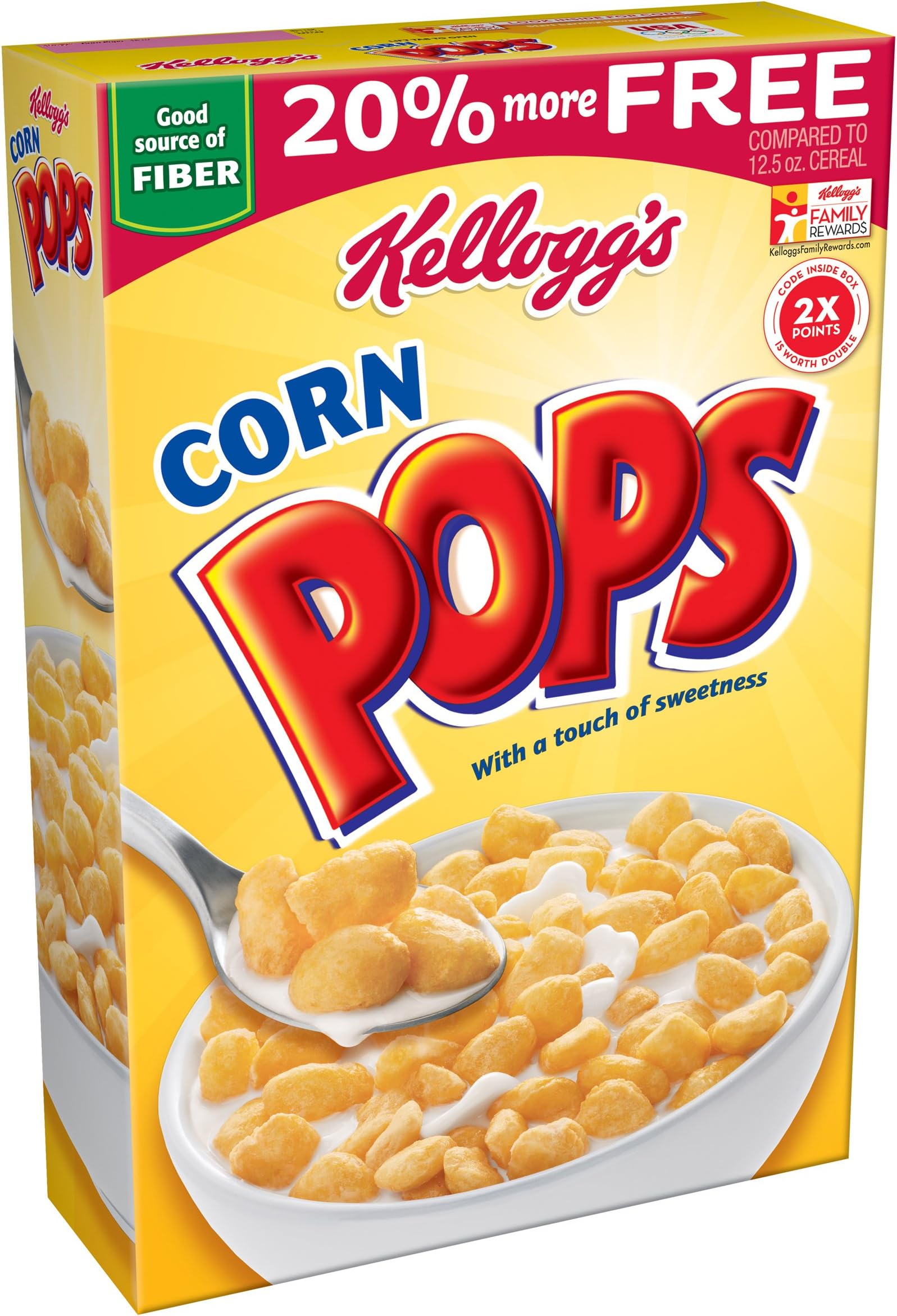 Corn Pops Cereal, 15 Ounce