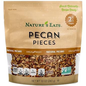 Natures Eats Pecan Pieces, 10 Ounce
