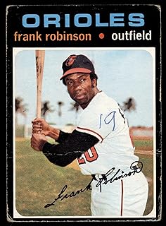 Baseball MLB 1971 Topps #640 Frank Robinson Poor Orioles