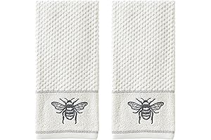 Farmhouse Chic Bee Bathroom Towel Set