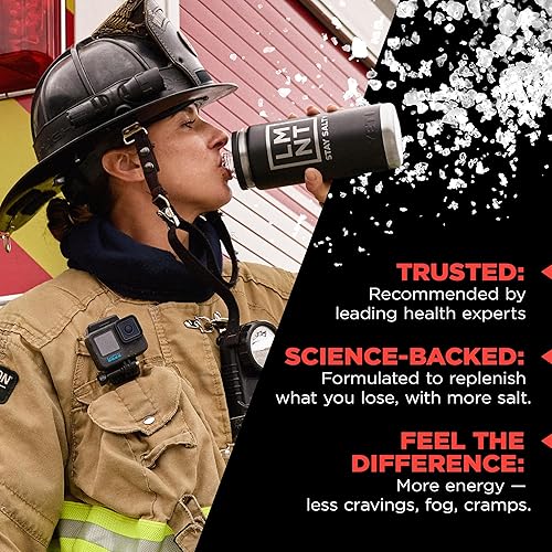 Miniatura 47 de LMNT - Electrolitos sin azúcar - Sal cruda sin sabor Mezcla de bebida 30