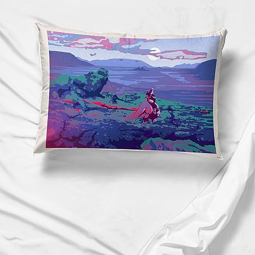 Miniatura 5 de Jay Franco Star Wars Nevarro 1 funda de almohada reversible individual - Ropa de cama infantil súper suave de doble cara