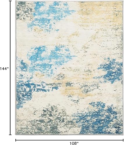 Miniatura 2 de Carvapet Alfombra de entrada, alfombra lavable de 3 x 5 para interiores, antideslizante, moderna, pequeña, ultrafina, de 36 x 60 pulgadas, elegante