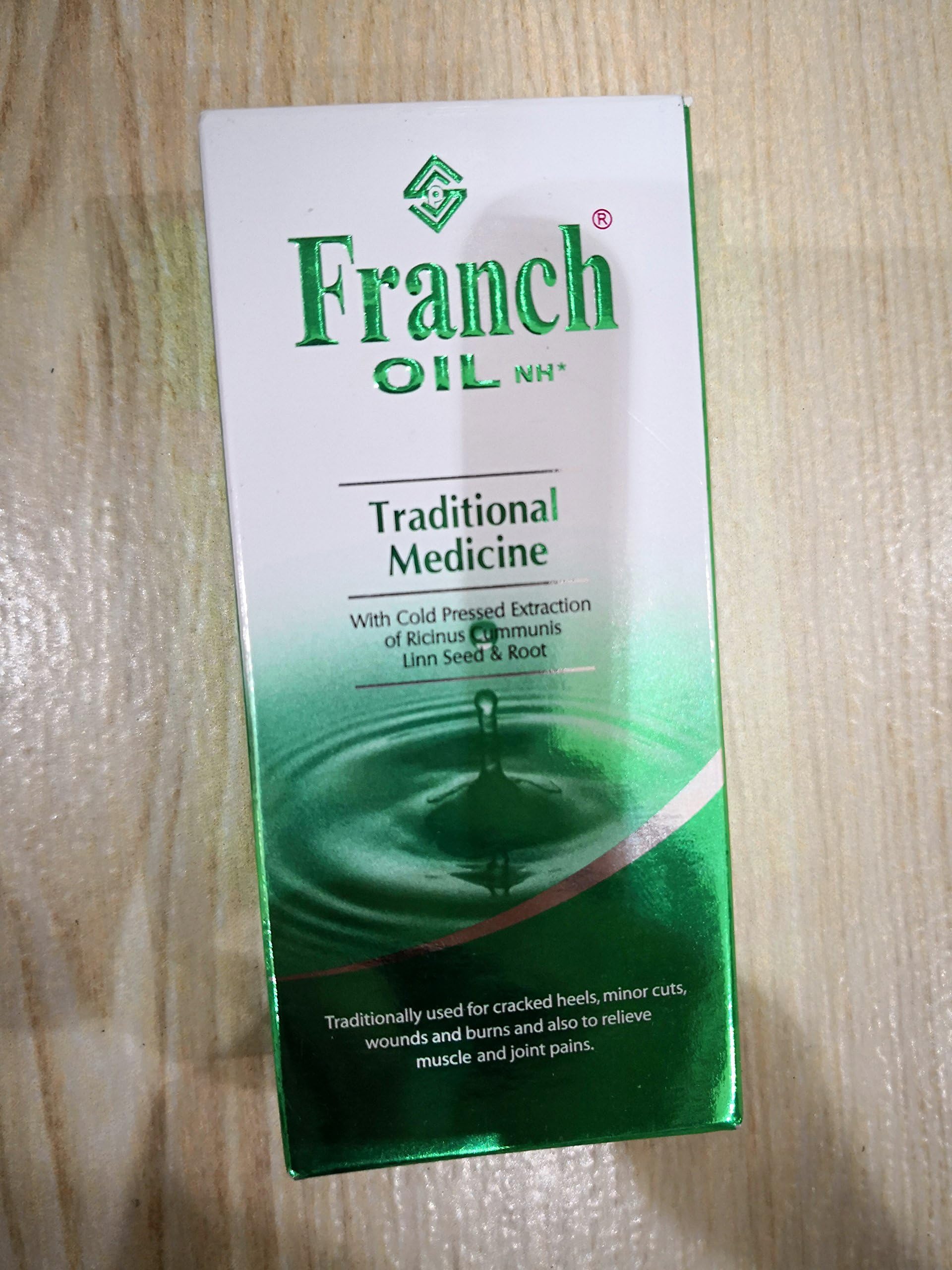 Franch Oil Bottles Traditional Medicine 55ml, Burns,Wounds,Mosquito Bites Halal