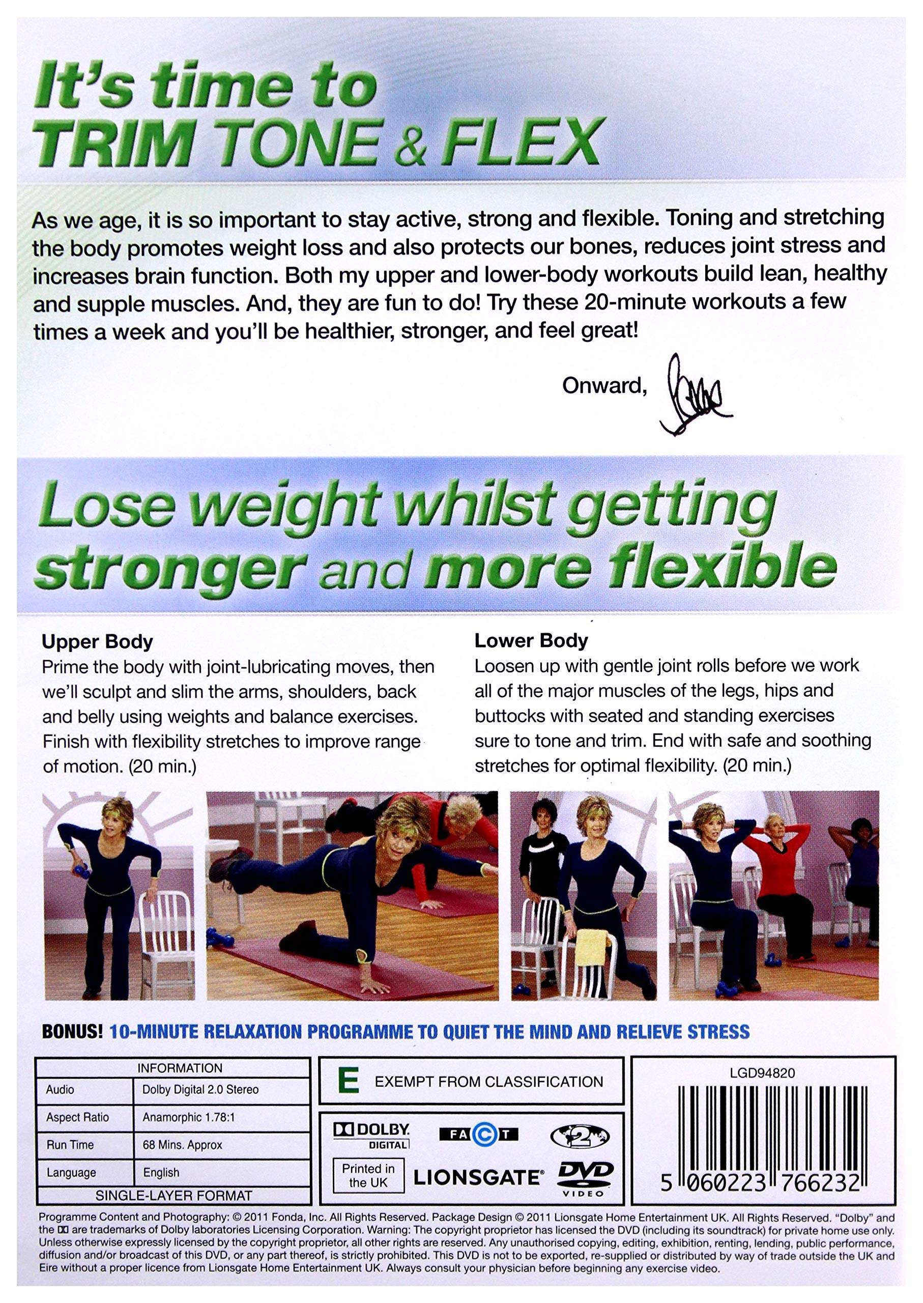Jane Fonda: Trim, Tone and Flex