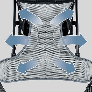 Chicco SmartSupport Aluminum Frame Backpack Carrier, Lightweight Baby Backpack Carrier, Solar/Grey