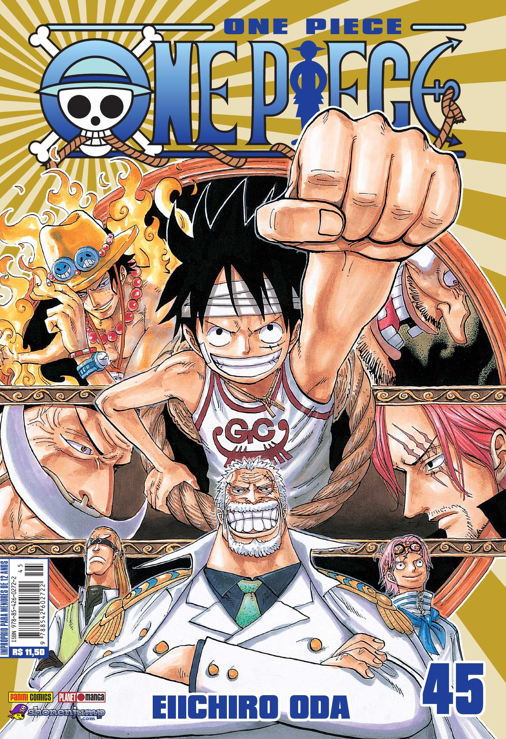 One Piece Vol 45 Eiichiro Oda Amazon Com Books