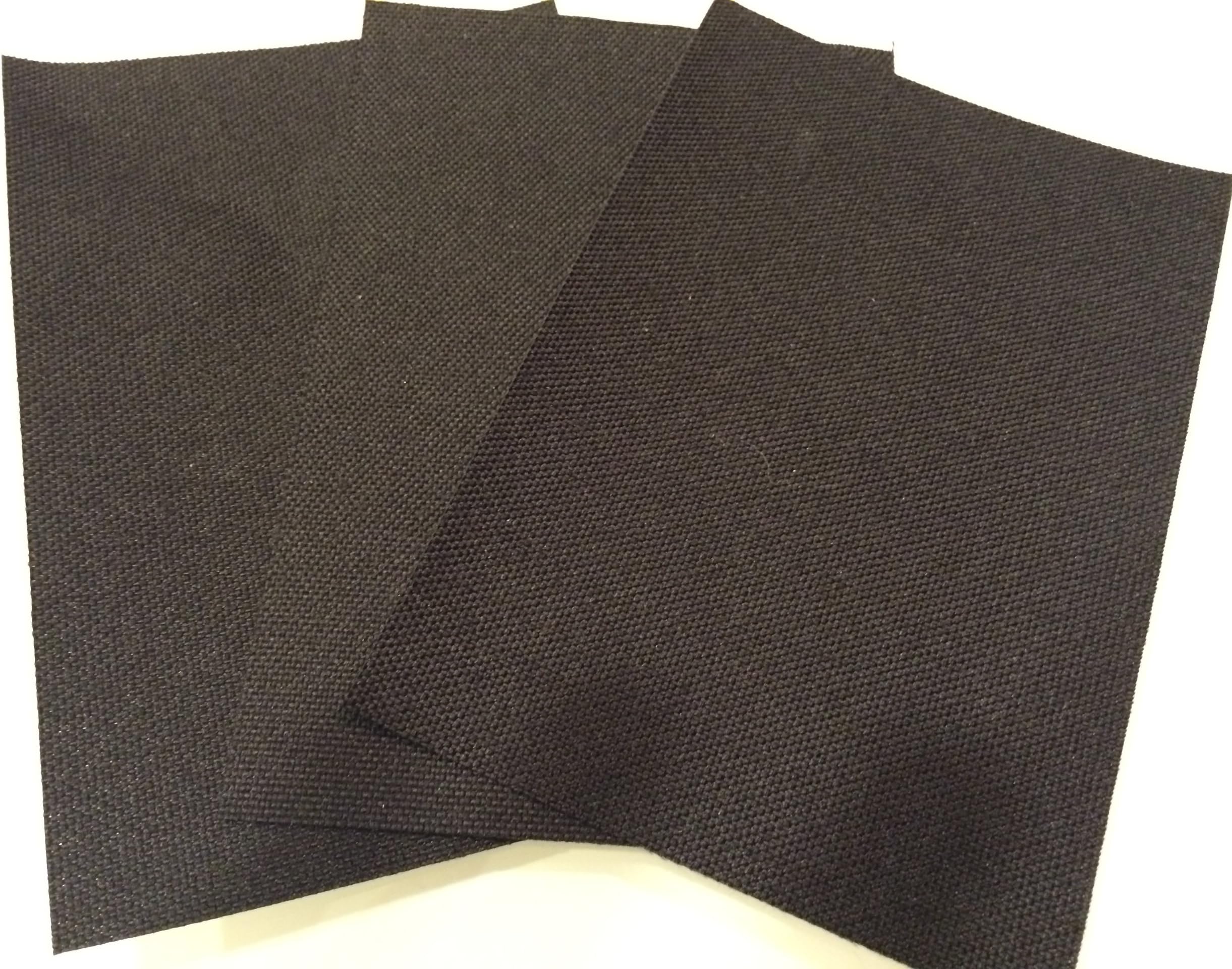 Milspec Tactical Black 1000 Denier Cordura Classic Fabric Clothing Patch Sew on