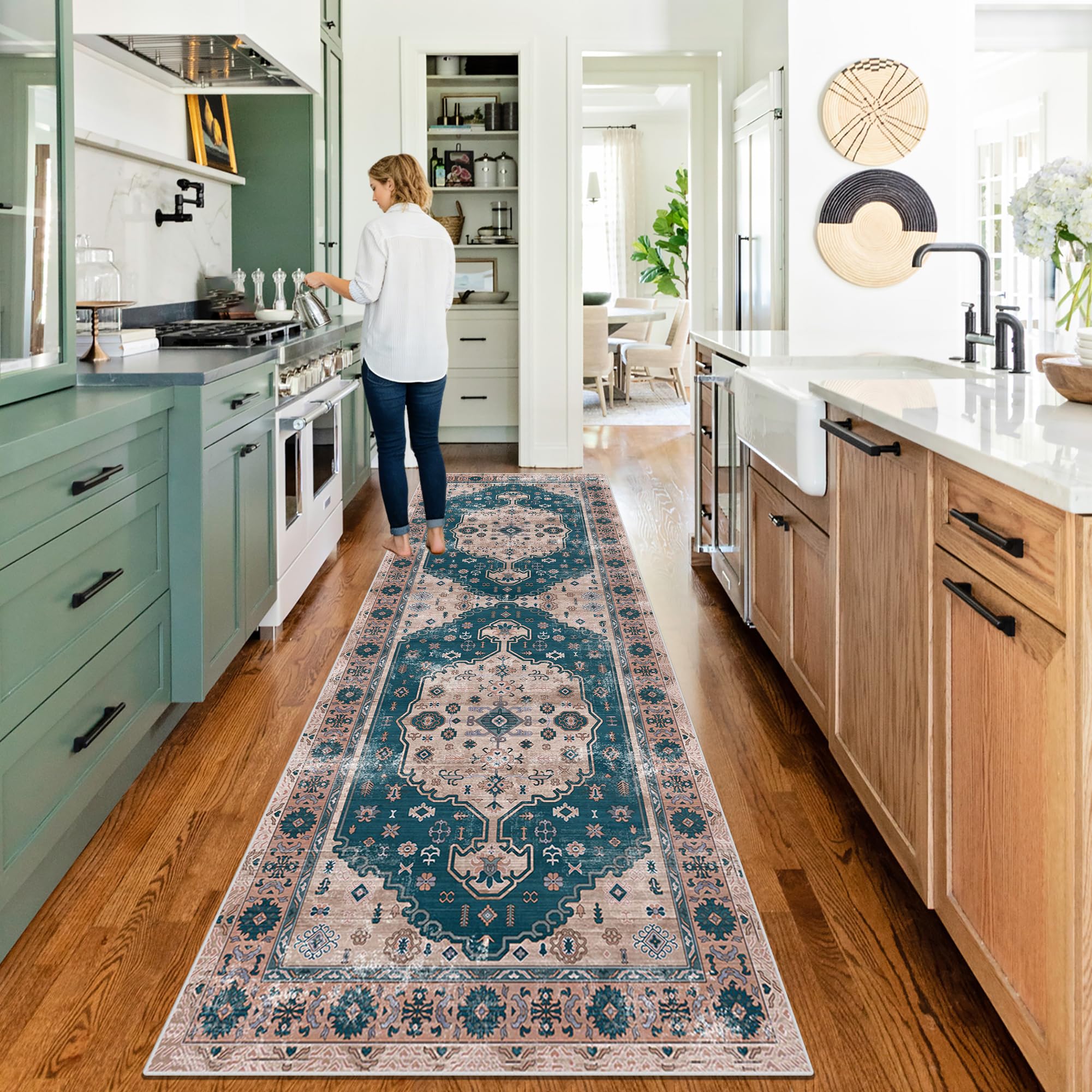 Alfombra pasillo y cocina de 120 x 200 cm transitable de fácil limpieza venta por metros