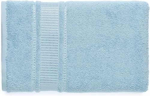 Miniatura 7 de Melissa Linen, Juego de 2 toallas de baño color amarillo claro, 100% algodón turco, absorbentes, de secado rápido, duraderas y suaves, 28 x 55