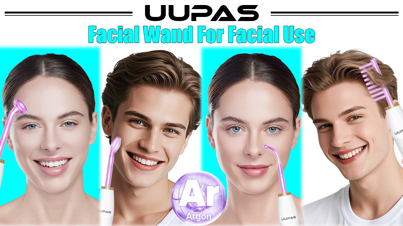 Amazon.com: UUPAS High Frequency Skin Therapy Face Wand Facial