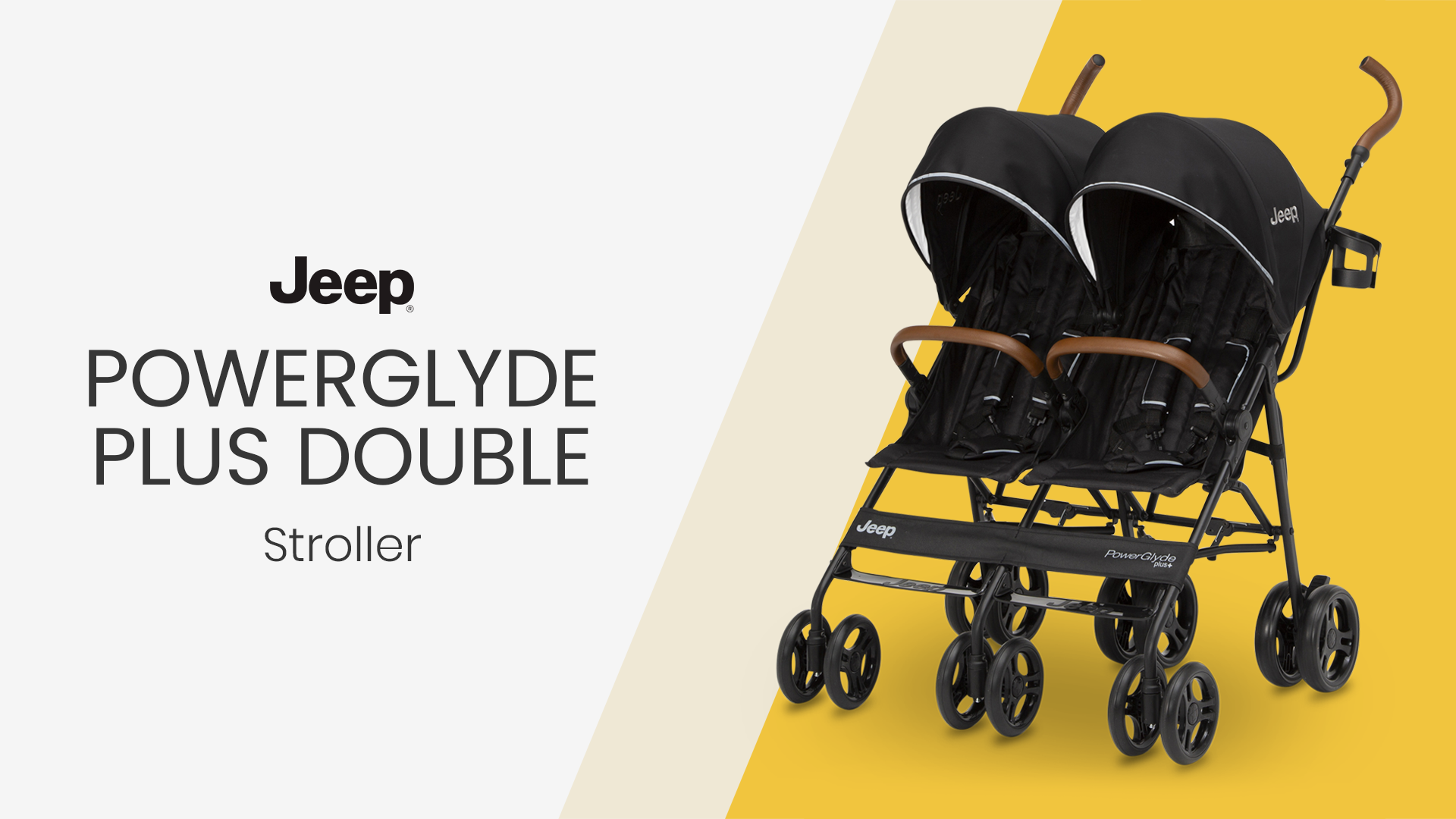Watch Jeep PowerGlyde Plus Double Stroller by Delta Children on Amazon Live