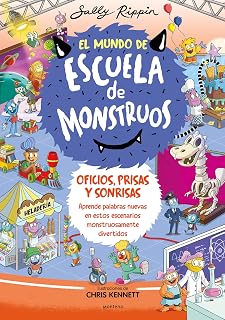 El Mundo de Escuela de Monstruos 2 - Oficios, prisas y sonrisas: Aprende nuevas palabras en estos escenarios monstruosamente divertidos