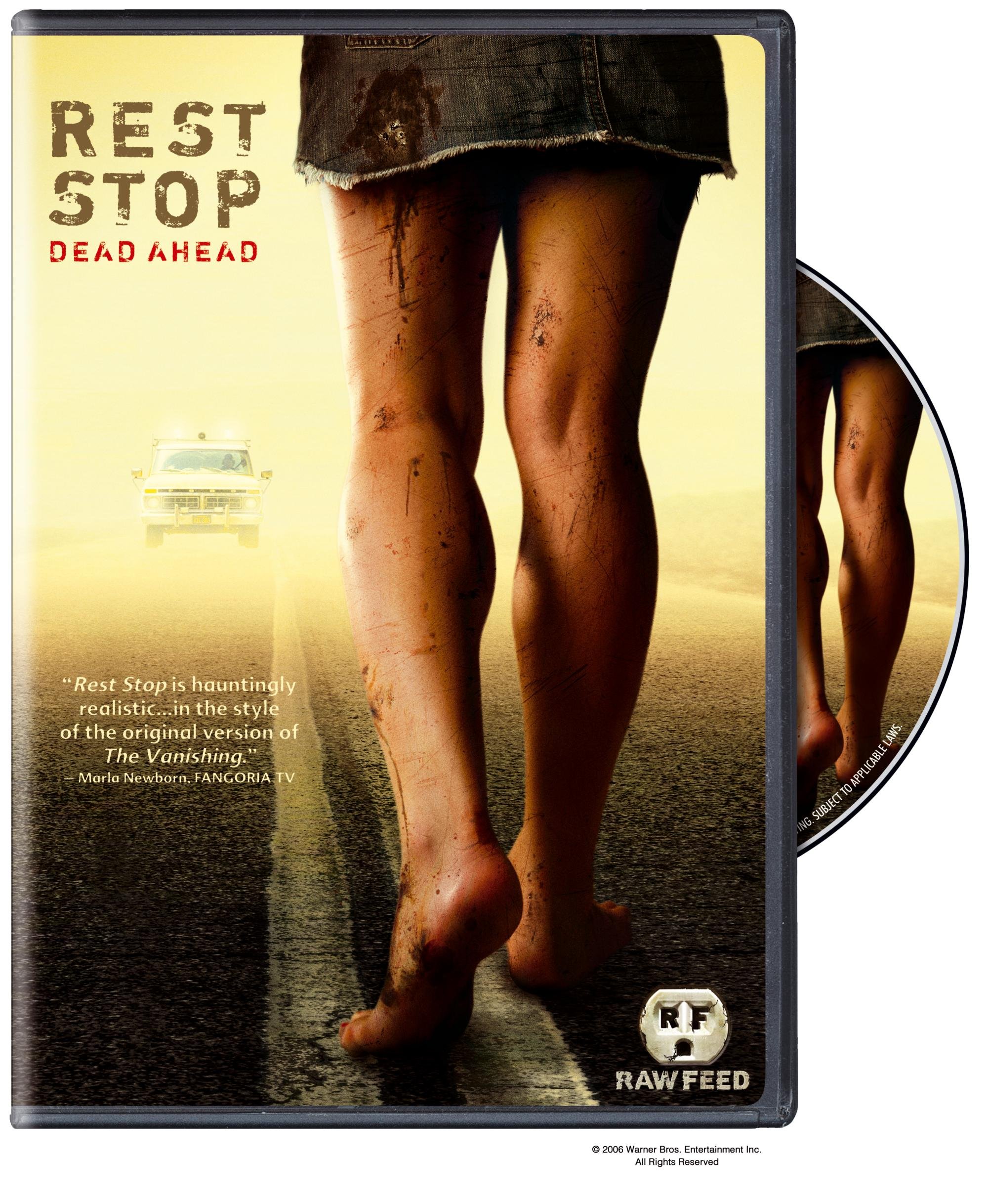 Rest Stop Dead Ahead DVD edicion norteamericana coleccionismo de terror