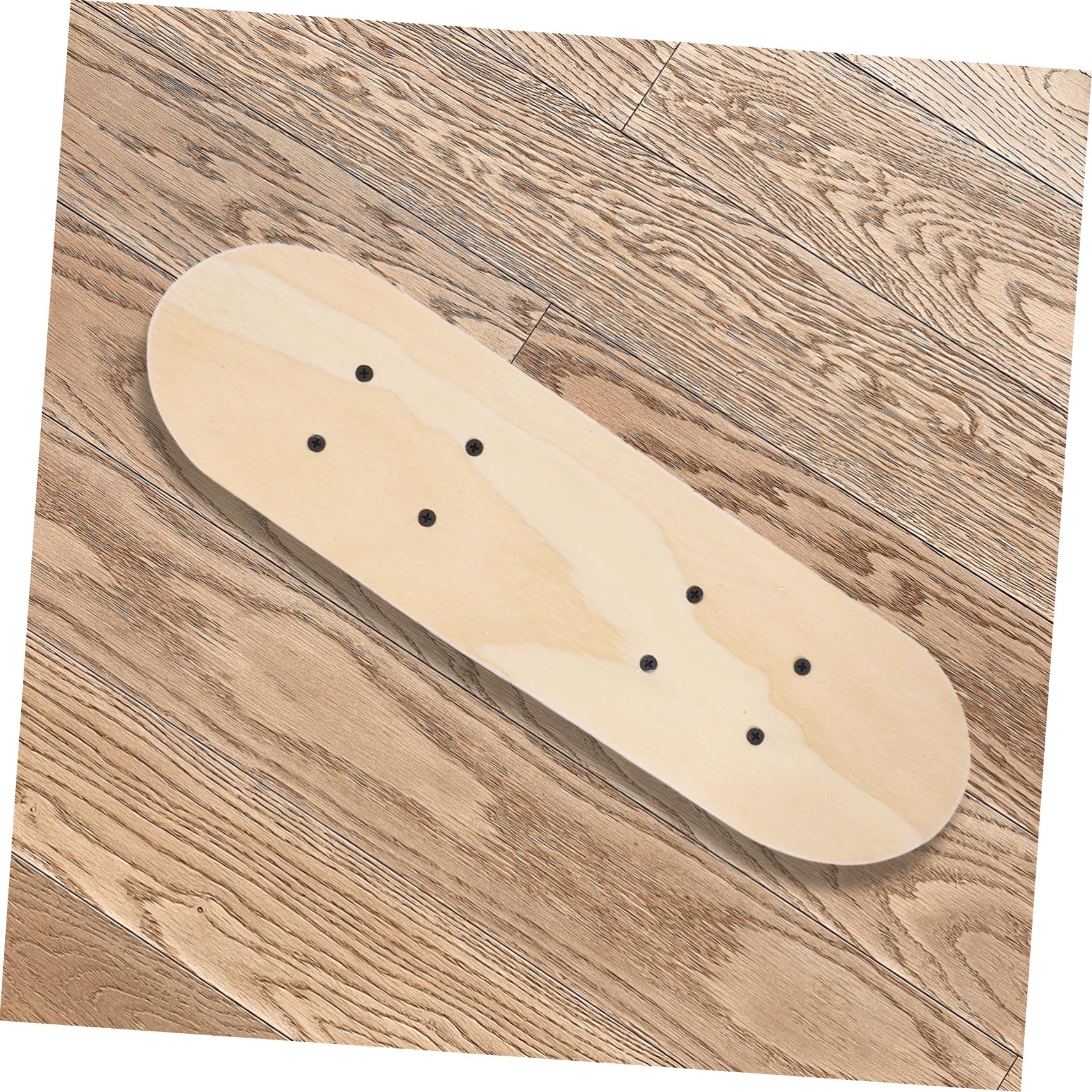 Planche De Skate Vierge Bois à Couches Double Queue pour Peinture Remplacement Et Décoration