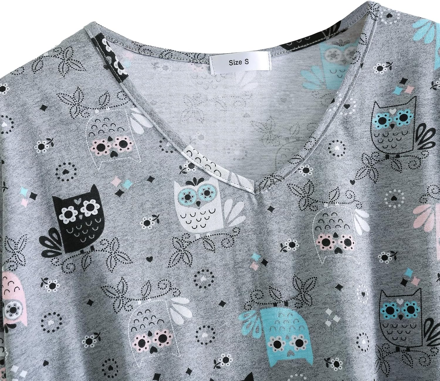 SISKIN Womens Pajama Sets - Capri Pajamas for Women Set Plus Size Sleepwear Tops with Capri Pants Summer Pjs Sets - Image 2