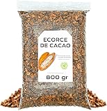 Gusci di Cacao per Infuso 800 gr - Tè al Mallo di Cacao Naturale, Aromatico e Ricco di Antiossidanti - Alternativa al Caffe - Proprietà Naturali (800 gr) - 1