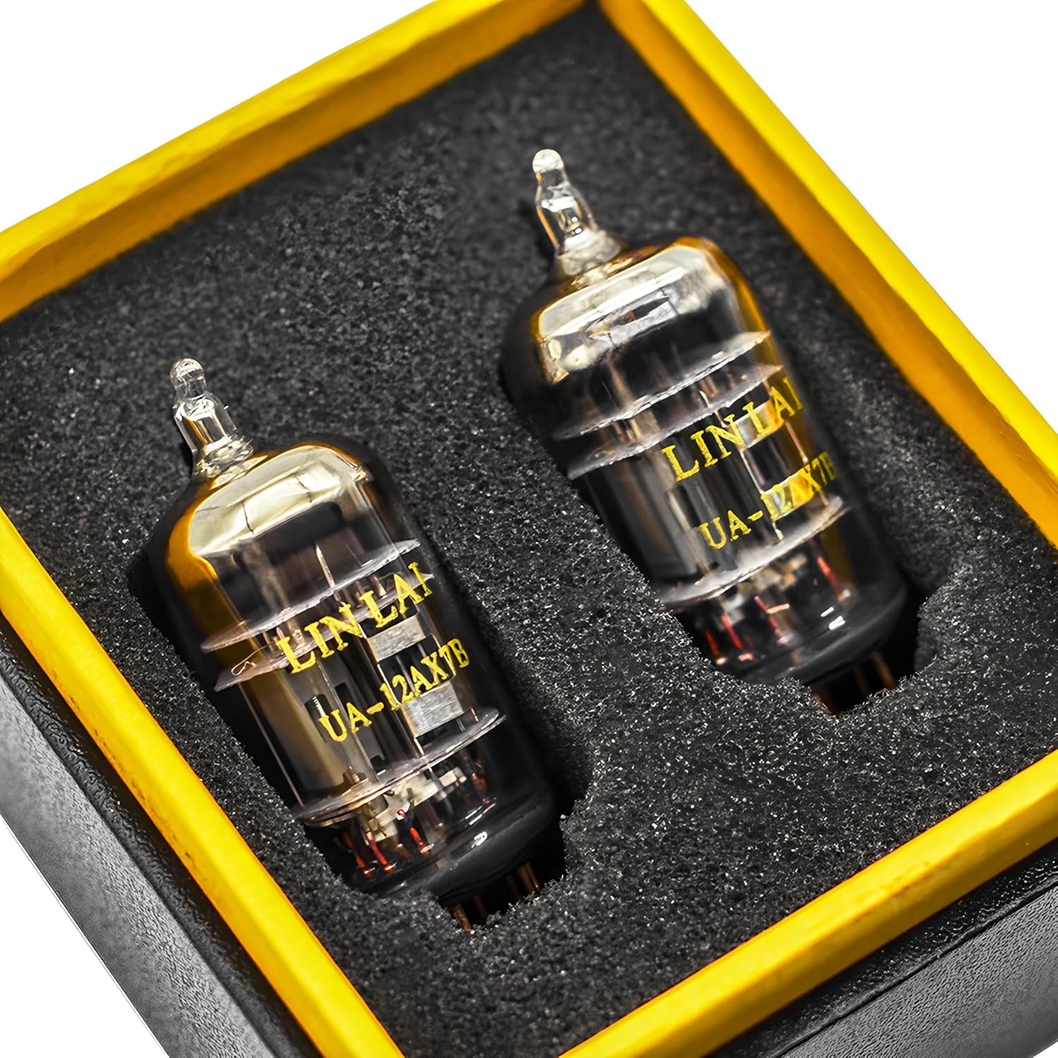 Matched Pair Golden LinLai UA-12AX7B ECC83 Vacuum Tube Amplifier Classic 2024 Year New Upgrade Version With Original Gift Box