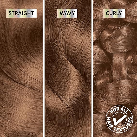 Garnier Nutrisse Ultra Color Hair Color, Permanent Hair Dye for Up to 8 Weeks of Bold, Vibrant Results, Vegan & Cruelty-Free, LC1 Hi-Lift Light Brown (Salted Caramelo), 2 Count