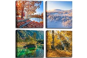 Canvas Print: Nature's Colorful Canvas