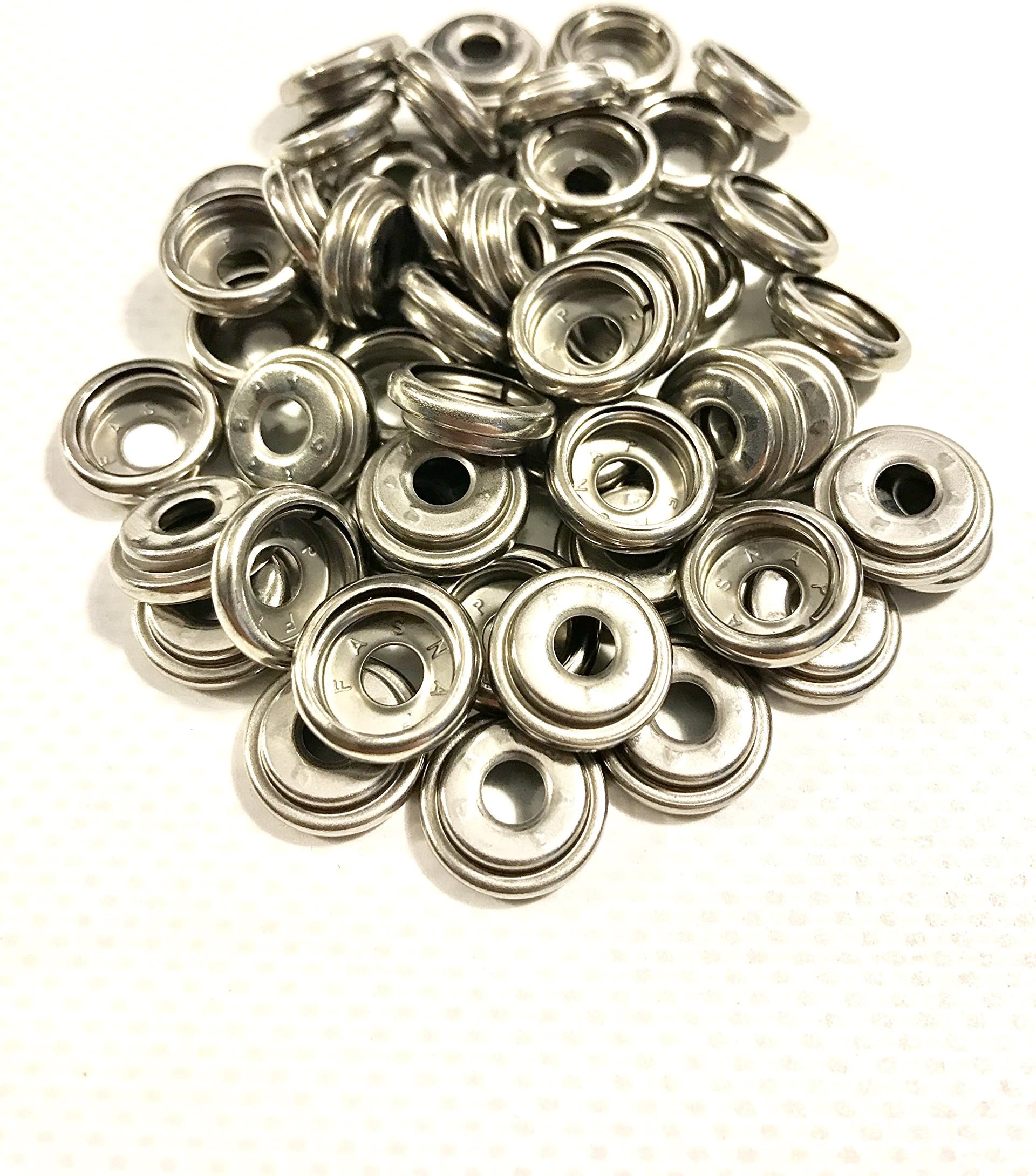 Stainless Steel Snap Socket, Marine Grade, No Rust, 20 Pack