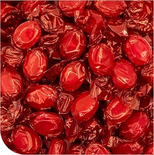 CRAZYOUTLET Cinnamon Hard Candy 2lb Bulk Pack - 180 Individually Wrapped Pieces - Spicy Sweet Office Bowl & Holiday Sharing Treat