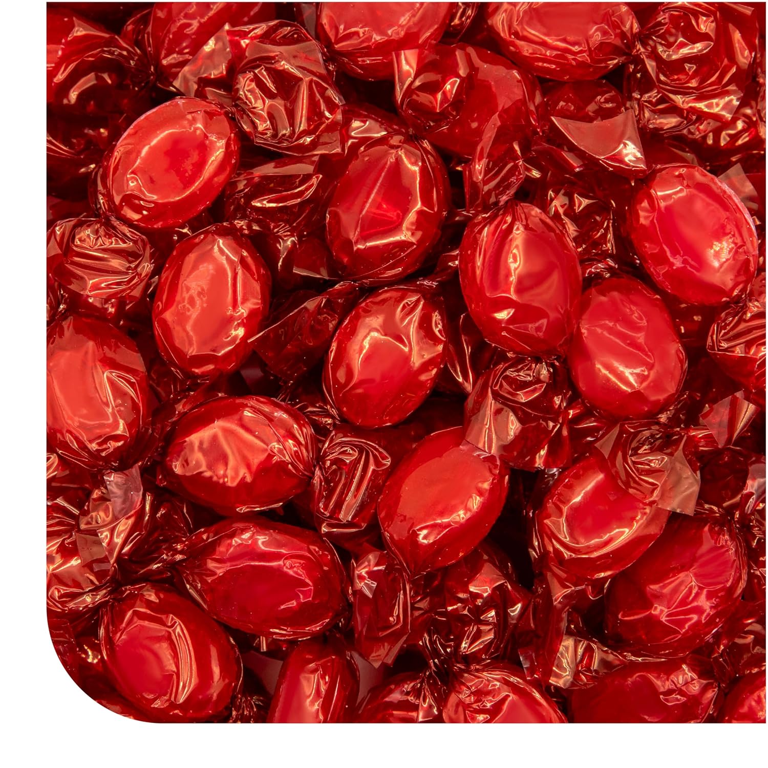 CRAZYOUTLET Cinnamon Hard Candy 2lb Bulk Pack - 180 Individually Wrapped Pieces - Spicy Sweet Office Bowl & Holiday Sharing Treat