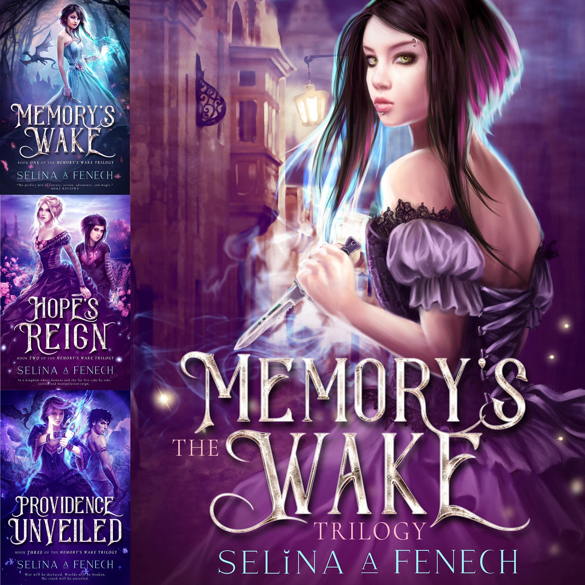 Cover art for Memory's Wake Omnibus: The Complete YA Fantasy Series