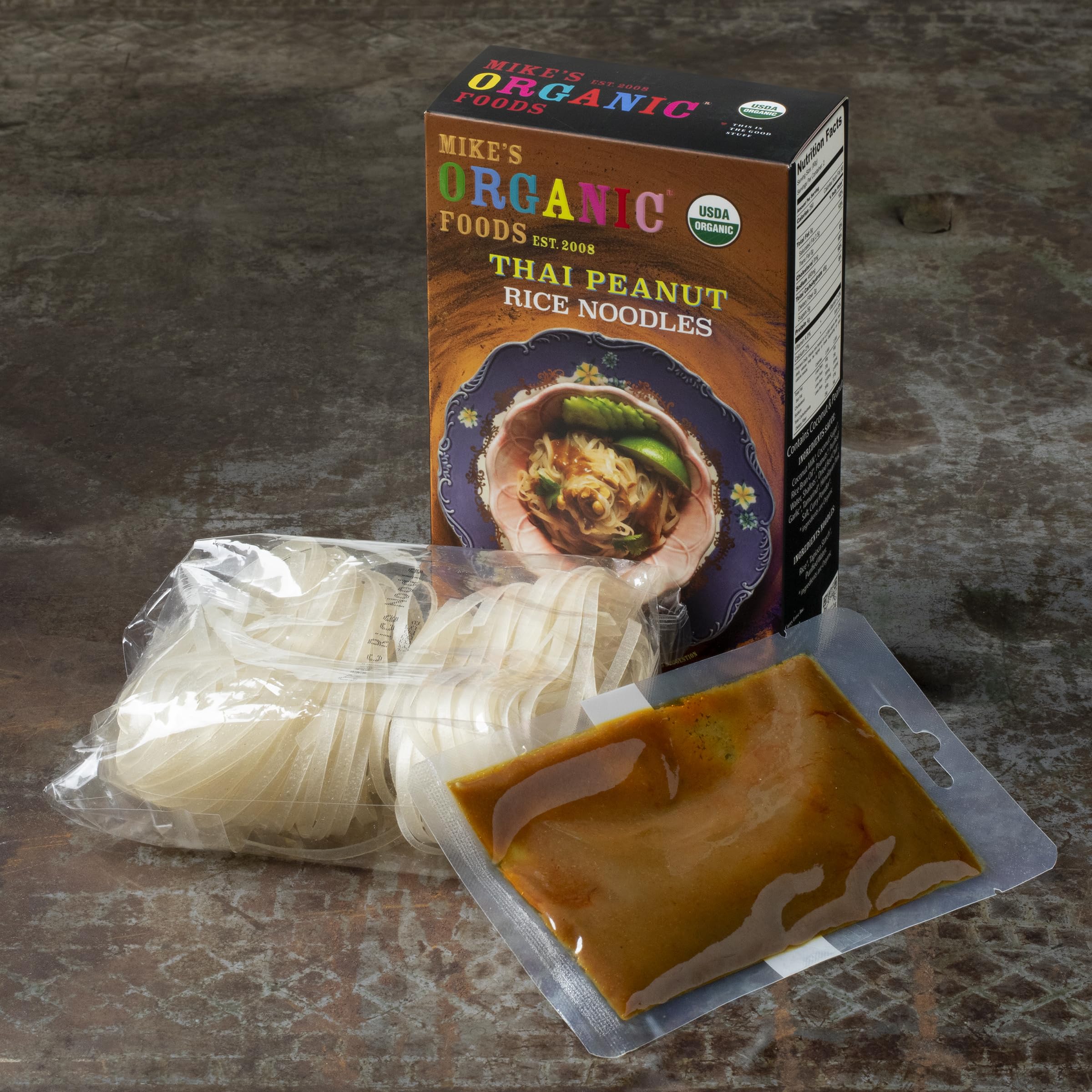 Thai Peanut Sauce Noodle Kit ORGANIC
