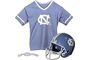NCAA Tar Heels Face Mask + Jersey